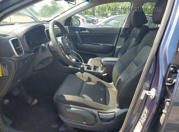 KNDPM3AC5L7781932 2020 KIA SPORTAGE Синий Вид салона спереди