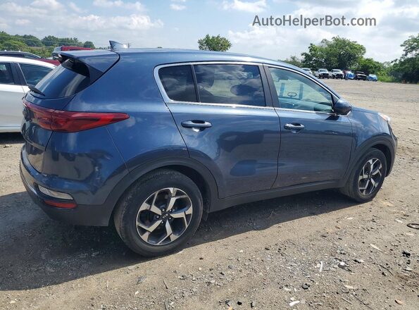 KNDPM3AC5L7781932 2020 KIA SPORTAGE Синий Задняя правая четверть