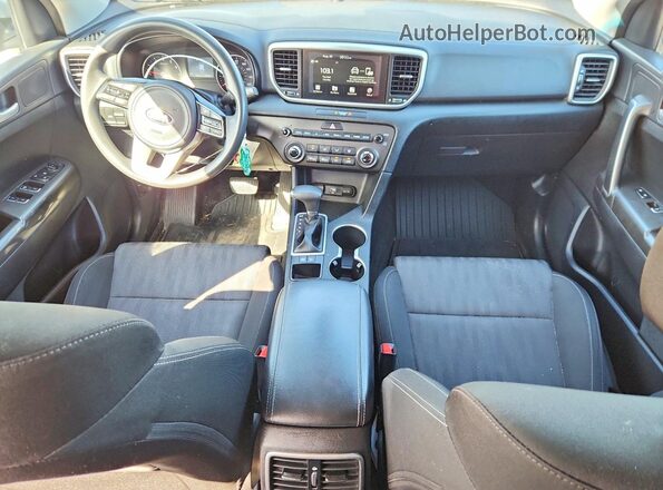 KNDPM3AC5L7836069 2020 KIA SPORTAGE Silver Vista del salpicadero
