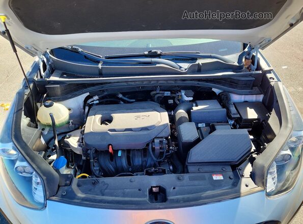 KNDPM3AC5L7836069 2020 KIA SPORTAGE Silver Vista del compartimento del motor