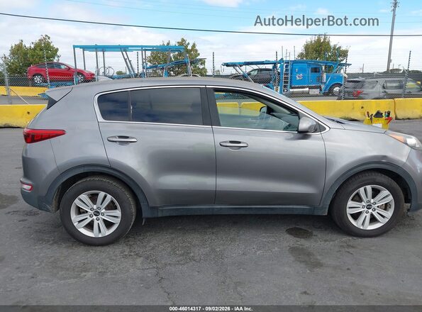 KNDPM3AC6H7088486 2017 KIA SPORTAGE Gray Սալոնի հետևի տեսք