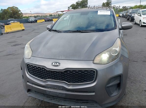 KNDPM3AC6H7088486 2017 KIA SPORTAGE Gray Սարքավորումների վահանակի տեսք