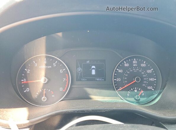 KNDPM3AC6K7552416 2019 KIA SPORTAGE Белый Вид щитка приборов
