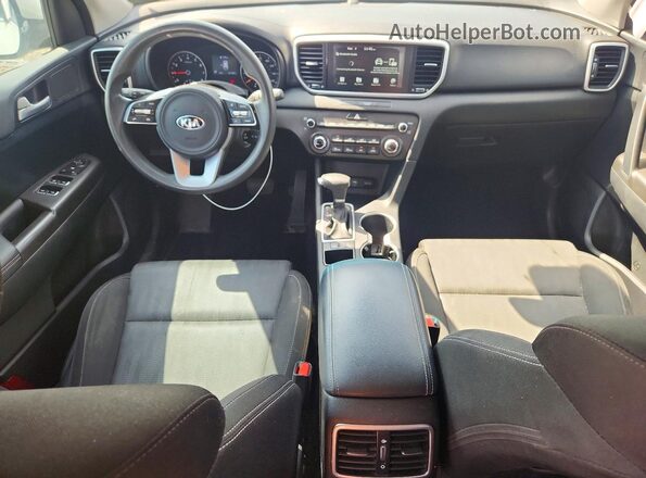 KNDPM3AC6L7637774 2020 KIA SPORTAGE White Vista del salpicadero