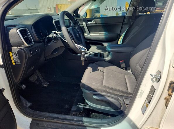 KNDPM3AC6L7637774 2020 KIA SPORTAGE White Vista interior delantera