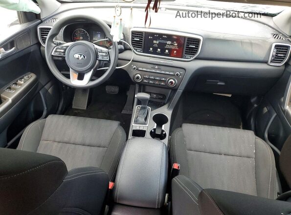 KNDPM3AC6N7027022 2022 KIA SPORTAGE Blue Widok deski rozdzielczej