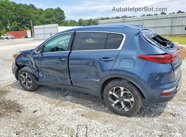 KNDPM3AC6N7027022 2022 KIA SPORTAGE Blue Tył lewy