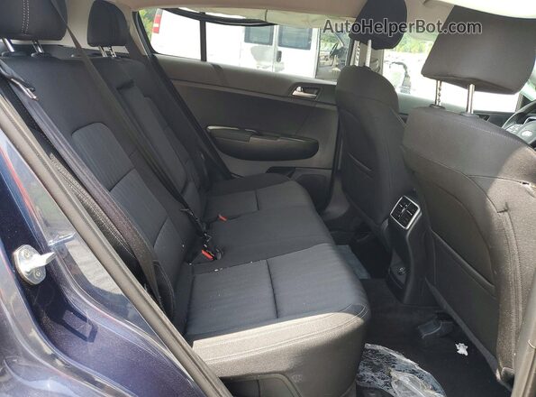 KNDPM3AC6N7027022 2022 KIA SPORTAGE Blue Widok wnętrza z tyłu