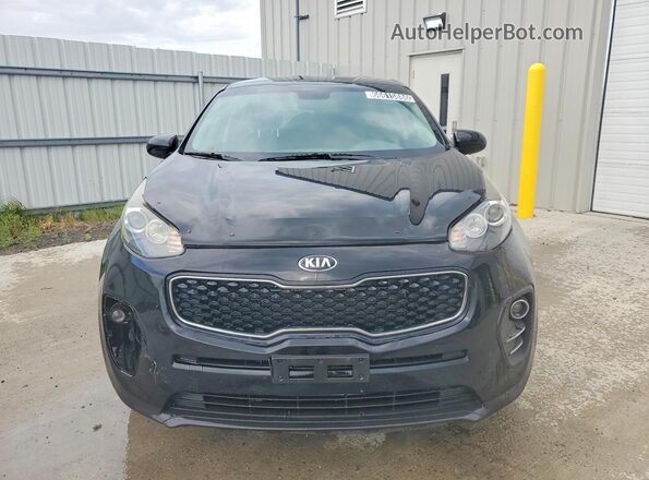 KNDPM3AC7J7316145 2018 KIA SPORTAGE Black Vista frontal