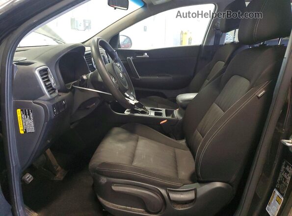 KNDPM3AC7J7316145 2018 KIA SPORTAGE Black Vista interior delantera