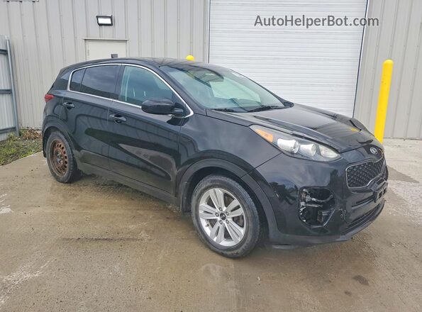 KNDPM3AC7J7316145 2018 KIA SPORTAGE Black Delantero derecho
