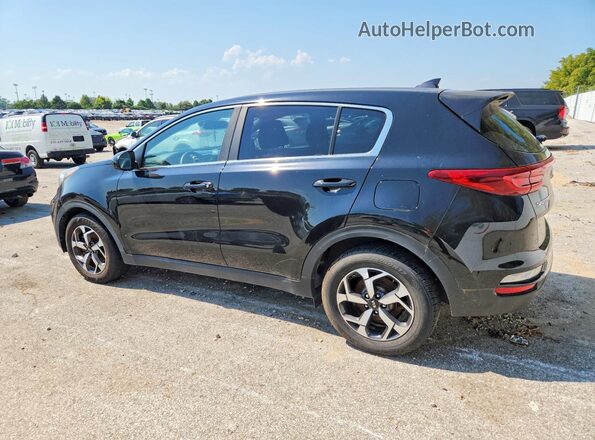 KNDPM3AC7L7667785 2020 KIA SPORTAGE Black უკანა მარცხენა