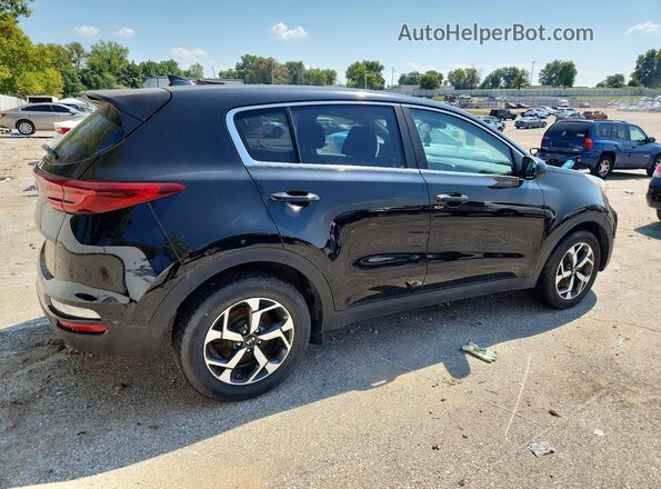 KNDPM3AC7L7667785 2020 KIA SPORTAGE Black უკანა მარჯვენა