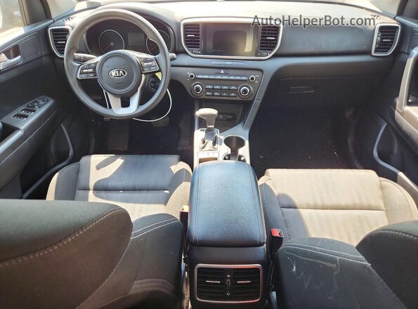 KNDPM3AC7L7667785 2020 KIA SPORTAGE Black წინა პანელის ხედი