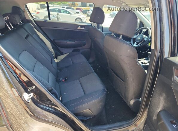 KNDPM3AC7L7667785 2020 KIA SPORTAGE Black უკანა სალონის ხედი