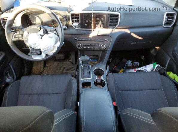 KNDPM3AC7L7835134 2020 KIA SPORTAGE Silver Dashboard view