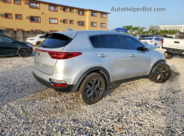 KNDPM3AC7N7946205 2022 KIA SPORTAGE Silver Trasero derecho