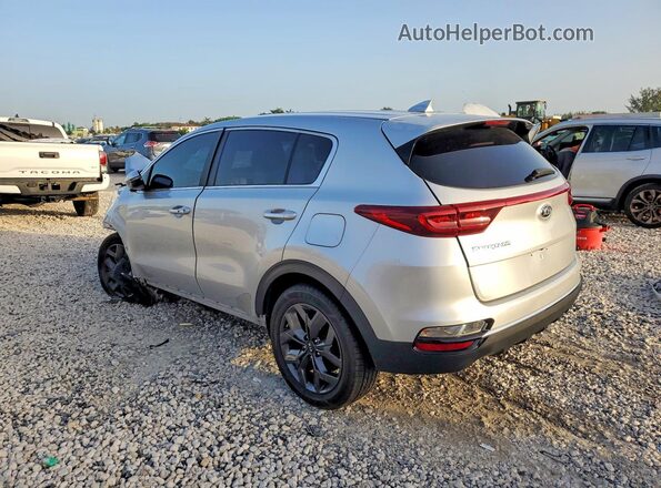 KNDPM3AC7N7946205 2022 KIA SPORTAGE Silver Trasero izquierdo