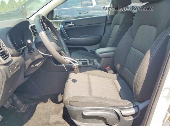 KNDPM3AC7N7999602 2022 KIA SPORTAGE White Widok wnętrza z przodu