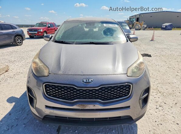 KNDPM3AC8J7365502 2018 KIA SPORTAGE Серебряный Вид спереди