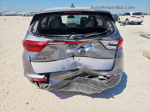 KNDPM3AC8J7365502 2018 KIA SPORTAGE Серебряный Вид сзади