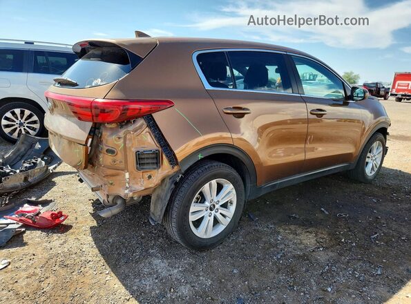 KNDPM3AC8J7481945 2018 KIA SPORTAGE Tan Հետևի աջ