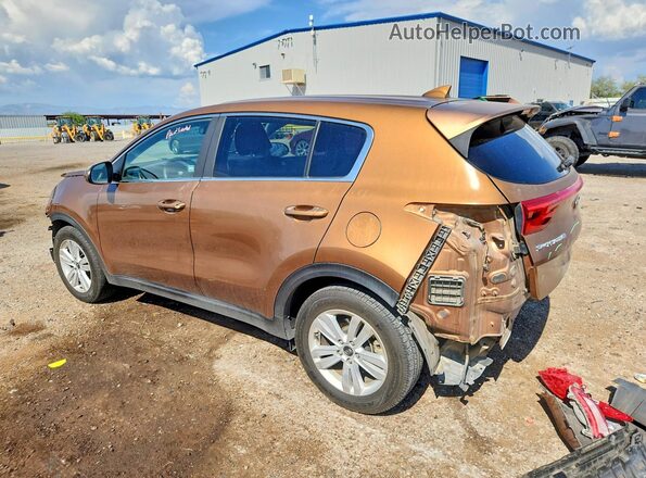 KNDPM3AC8J7481945 2018 KIA SPORTAGE Tan Հետևի ձախ