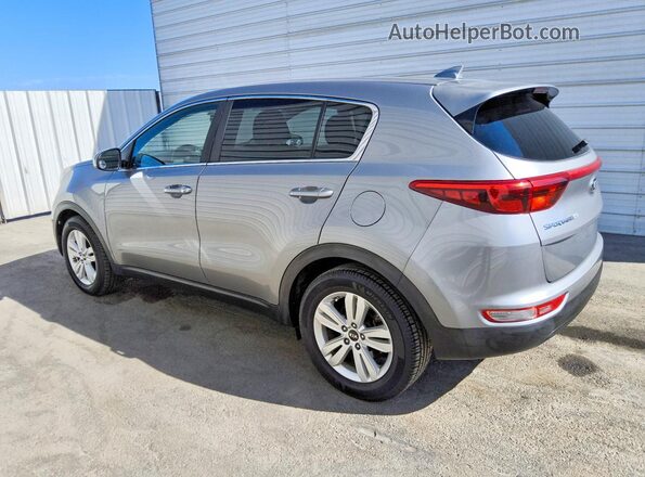 KNDPM3AC8K7590813 2019 KIA SPORTAGE Silver Trasero izquierdo