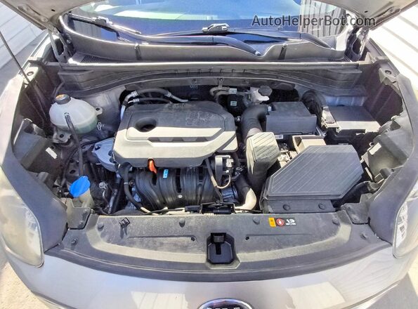 KNDPM3AC8K7590813 2019 KIA SPORTAGE Silver Vista del compartimento del motor