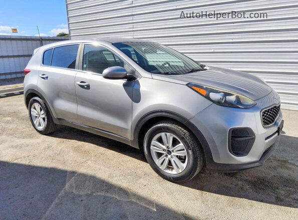 KNDPM3AC8K7590813 2019 KIA SPORTAGE Silver Delantero derecho