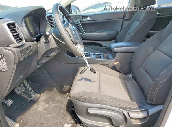 KNDPM3ACXL7628964 2020 KIA SPORTAGE White Вид салону спереду