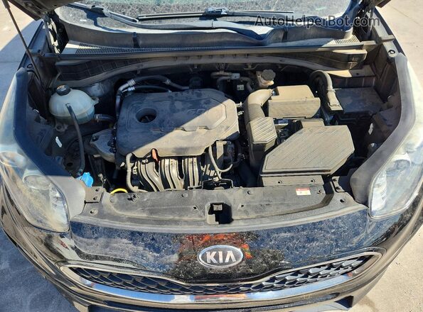 KNDPM3ACXL7717210 2020 KIA SPORTAGE Black Вид задньої частини салону