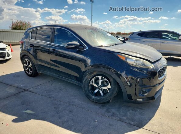 KNDPM3ACXL7717210 2020 KIA SPORTAGE Black Передня права чверть