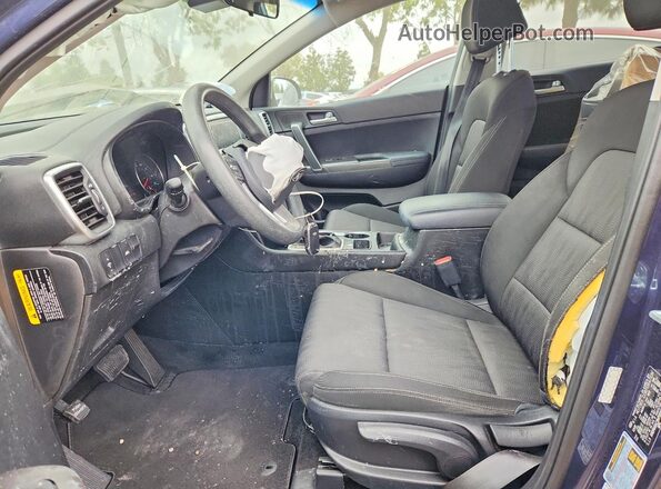 KNDPM3ACXM7918395 2021 KIA SPORTAGELX Blue Front interior view