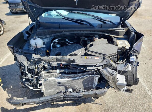 KNDPM3ACXM7918395 2021 KIA SPORTAGELX Blue Rear interior view