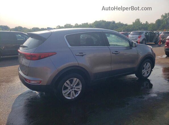 KNDPMCAC0J7400839 2018 KIA SPORTAGE Silver Tył prawy