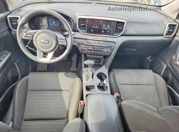 KNDPMCAC0L7766576 2020 KIA SPORTAGE Blue Widok deski rozdzielczej