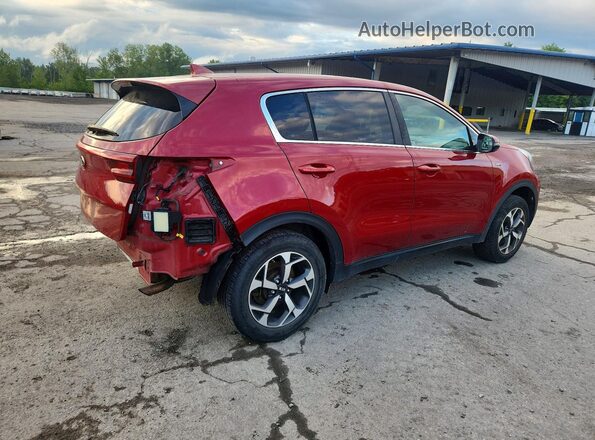 KNDPMCAC0L7803674 2020 KIA SPORTAGE Red Задня права чверть