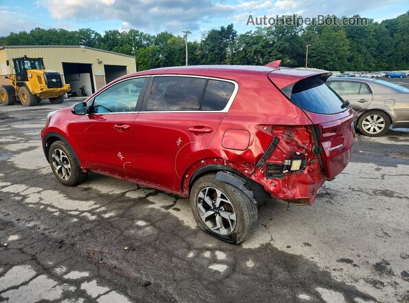 KNDPMCAC0L7803674 2020 KIA SPORTAGE Red Задня ліва чверть