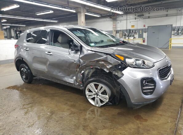 KNDPMCAC1H7047103 2017 KIA SPORTAGE Серебряный 