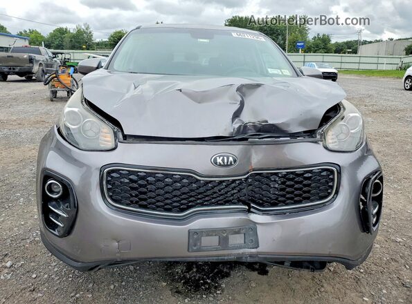 KNDPMCAC1J7419352 2018 KIA SPORTAGE Gray Vista frontal