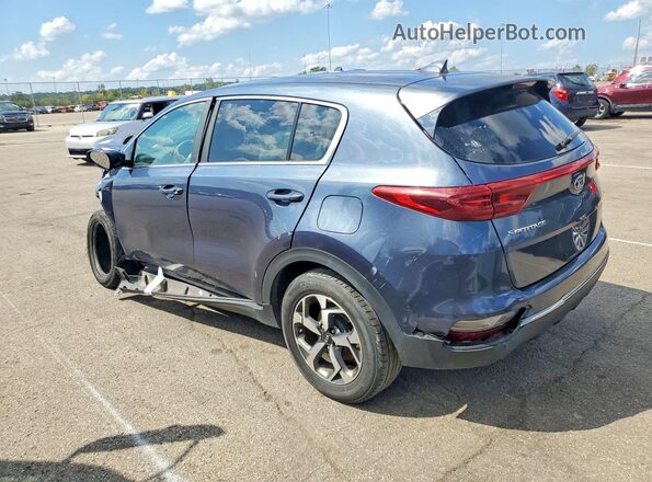 KNDPMCAC1L7709156 2020 KIA SPORTAGE Blue Задня ліва чверть