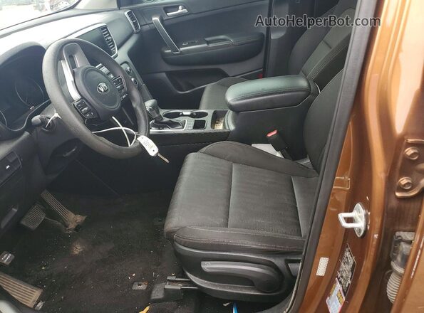 KNDPMCAC1L7835727 2020 KIA SPORTAGE Tan Vista interior delantera