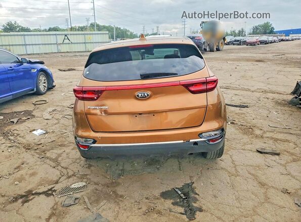 KNDPMCAC1L7835727 2020 KIA SPORTAGE Tan Vista trasera