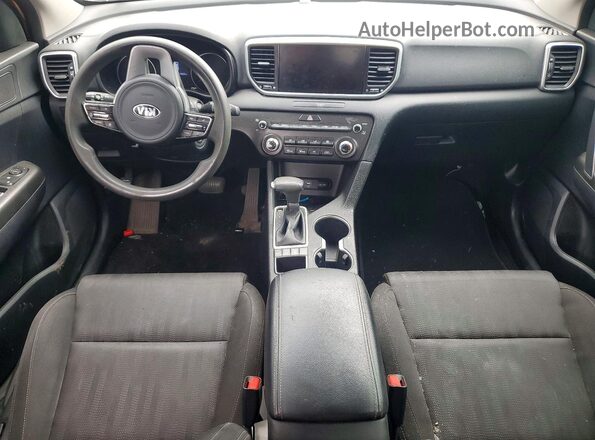 KNDPMCAC1L7835727 2020 KIA SPORTAGE Tan Vista del salpicadero