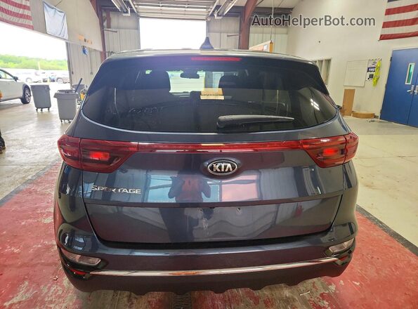 KNDPMCAC1M7866798 2021 KIA SPORTAGE Blue უკანა ხედი