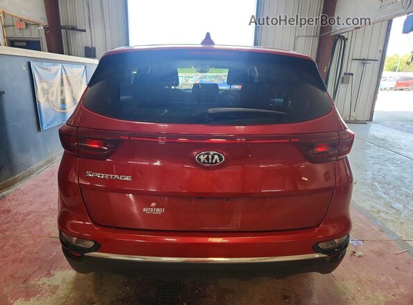 KNDPMCAC4L7790931 2020 KIA SPORTAGE Red უკანა ხედი