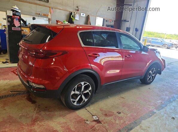 KNDPMCAC4L7790931 2020 KIA SPORTAGE Red უკანა მარჯვენა
