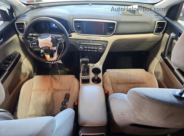 KNDPMCAC4L7790931 2020 KIA SPORTAGE Red წინა პანელის ხედი