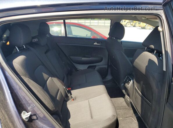 KNDPMCAC6L7646295 2020 KIA SPORTAGE Black Vista de los asientos traseros